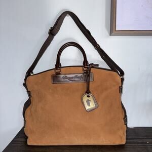 Dooney & Bourke Florentine Leather Small Juliette Bag Crossbody Tan/brown